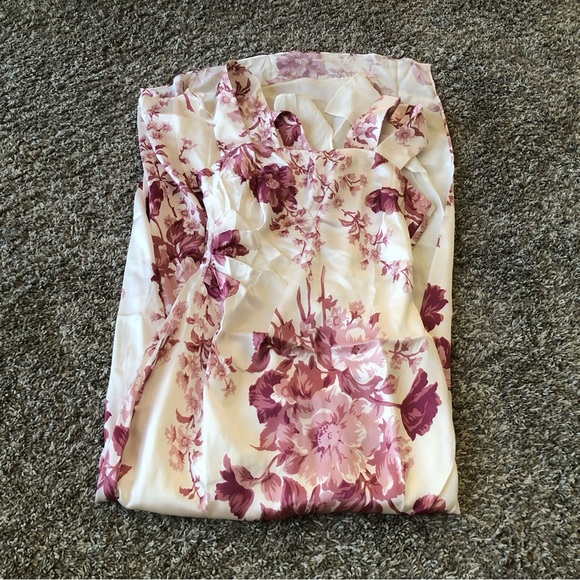 Reformation Earl Silk Dress - Christa - Picture 4 of 8